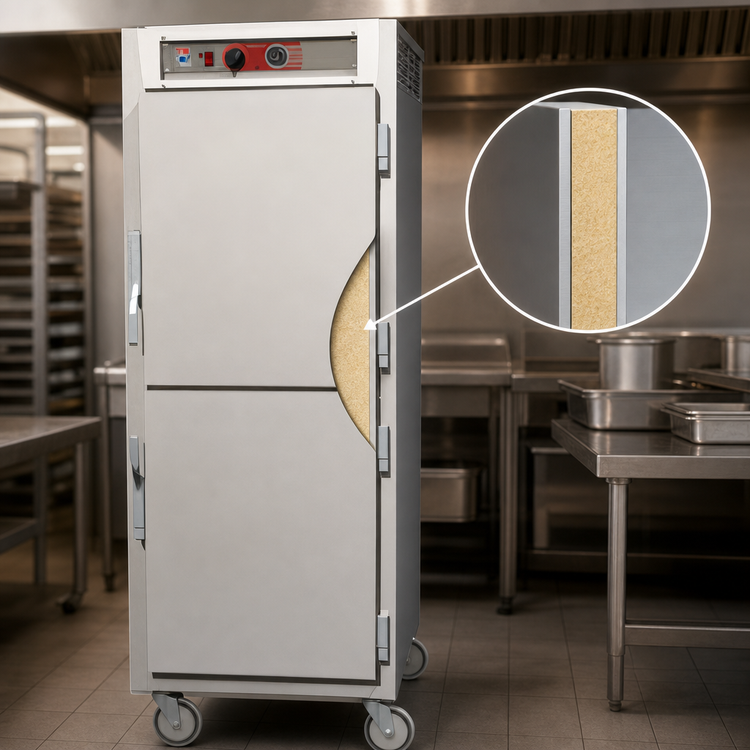Product image #3 for Metro C5 6 Series Insulated Full-Height Pass-Thru Heated Holding Cabinet, Mobile, 34-Pan Capacity