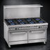 Thumbnail image #3 for Southbend Ultimate 60-Inch Commercial Gas Range with 9 Burners, Convection Oven and Cabinet Base