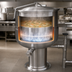Thumbnail image #3 for Southbend Steam KDPS-30 30-Gallon Direct Steam Stationary Kettle with 2/3 Jacket and Pedestal Base