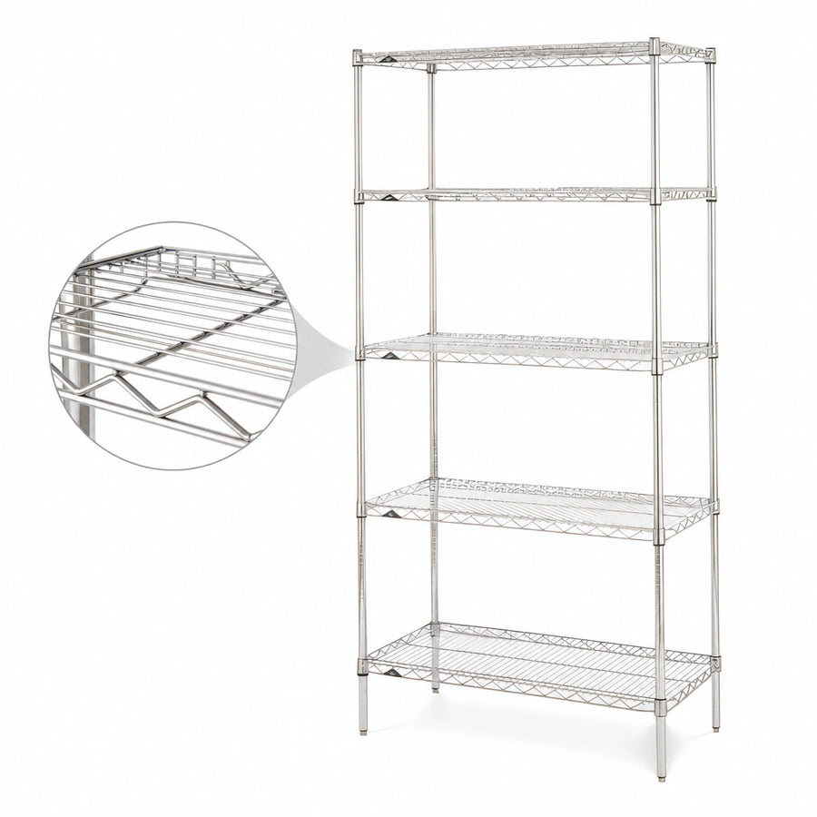Five Wire Shelves
