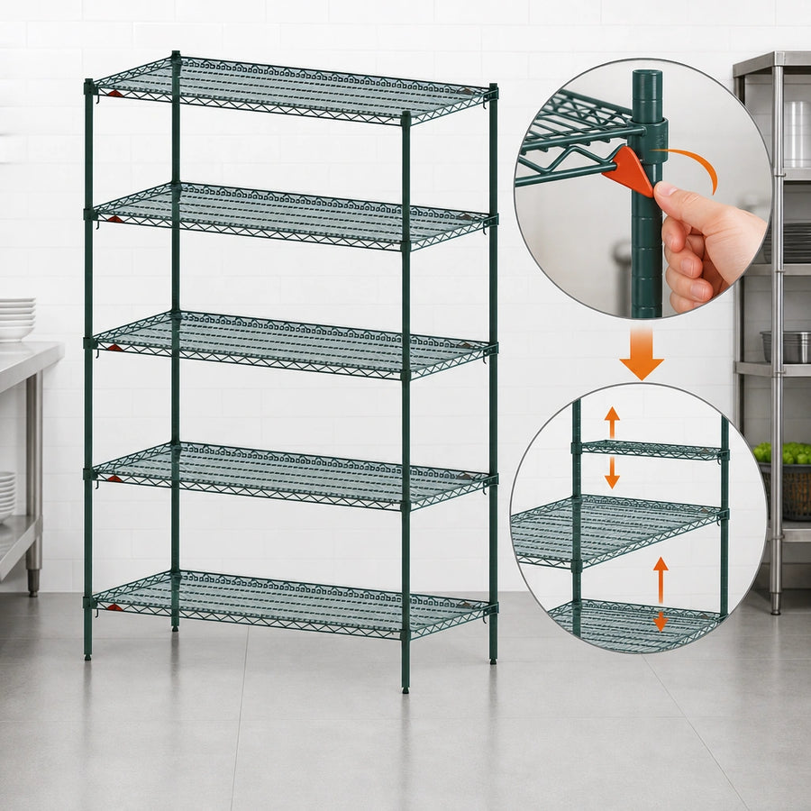 Super Adjustable Shelf System