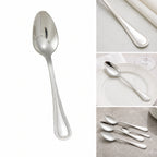 Thumbnail image #4 for Winco Continental 0021-03 Dinner Spoon, 7-1/4-Inch, 18/0 Stainless Steel, Extra Heavyweight, Mirror Finish Case of 25
