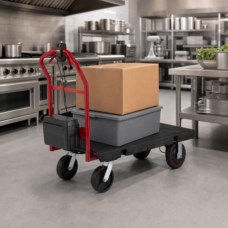 Product image #3 for Motorized Power Kit for Medium 24 x 48 Platform Truck, 1,000 lb Capacity