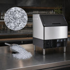 Thumbnail image #3 for Manitowoc NEO UYP0310A Undercounter Half-Dice Ice Machine with 119 lb Bin, Air-Cooled, Stainless Steel