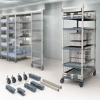 Thumbnail image #3 for Metro TOP-TRACK MXTTM21C 21-Inch-Wide Mobile Unit Kit for MetroMax 4 and MetroMax Q Shelves