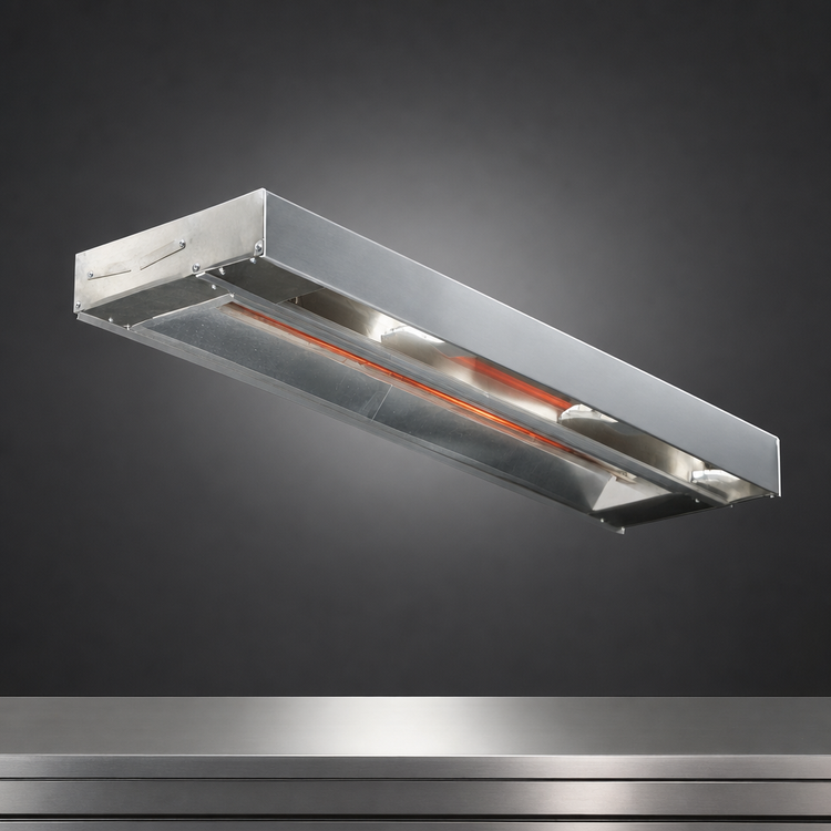 Product image #3 for Eagle RedHots 60-Inch Single High-Watt Unlighted Strip Heat Lamp with Remote, 120V