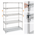 Thumbnail image #3 for Metro Super Erecta Super Adjustable Chrome-Plated Wire Starter Shelving Unit, 42
