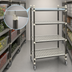 Thumbnail image #3 for Cambro Camshelving Elements XTRA 21 Inch Deep x 42 Inch Long x 80 Inch High High-Density Top Rail Mobile Starter Unit with 4 Vented Shelves