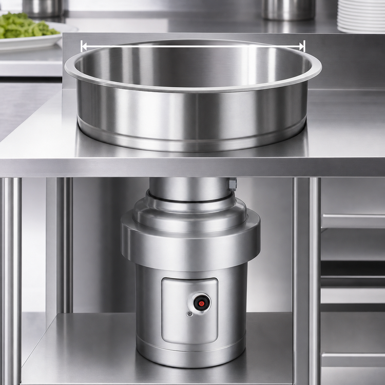 Product image #3 for InSinkErator SS-200 Medium-Capacity Complete Disposer Package with 18-Inch Bowl, 2 HP, Stainless Steel