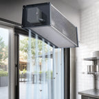 Thumbnail image #3 for Berner Industrial IDC14-3144A-3 Ambient Unheated Direct-Drive Air Curtain, 144 in, 3 Motors, 14 ft Maximum Opening Height