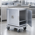Thumbnail image #3 for Dinex Aluminum Platform Cabinet Dolly for Model 912 Stackable Cabinet