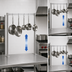 Thumbnail image #4 for Klinger's Trading 48-Inch Adjustable Table-Mount Stainless Steel Pot Rack with Double-Pronged Hooks