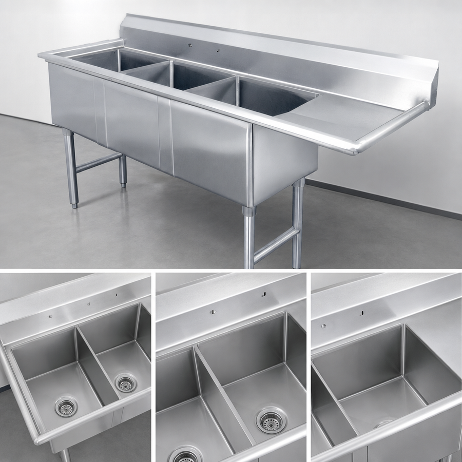 Three Fabricated Compartments