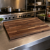 Thumbnail image #3 for John Boos Boos Block Blended Edge Grain American Black Walnut Kitchen Countertop, 48 x 32 x 1-1/2 Inches