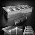 Thumbnail image #3 for Eagle SGDI-5-240T6 5-Well Electric Drop-In Hot Food Well Unit