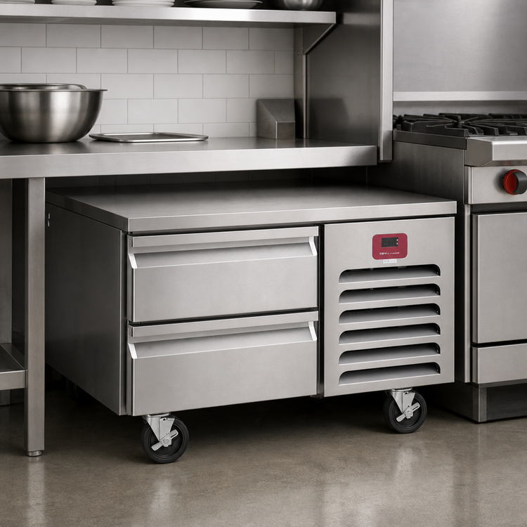 Product image #3 for Southbend Platinum 60-Inch Low-Height Self-Contained Refrigerator Base with 2 Drawers