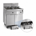 Thumbnail image #3 for Imperial Electric 6-Tank 75 lb. Floor Fryer with Built-In Space Saver Filter System and Immersed Elements