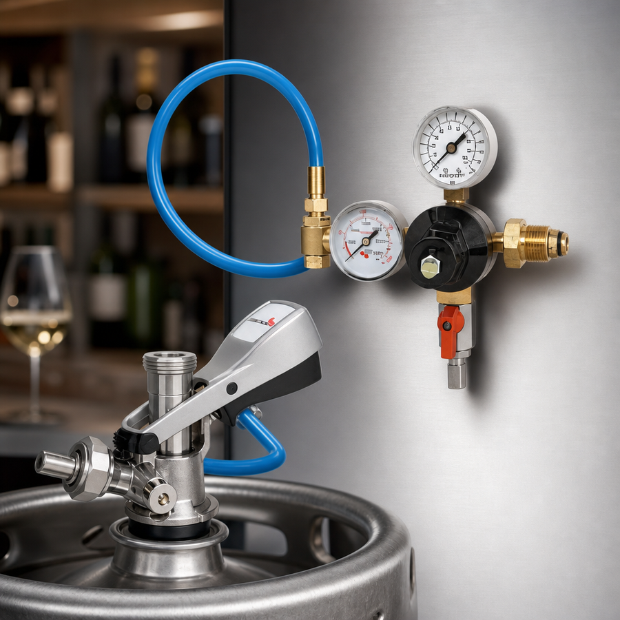 Dual Gauge Nitrogen Regulator