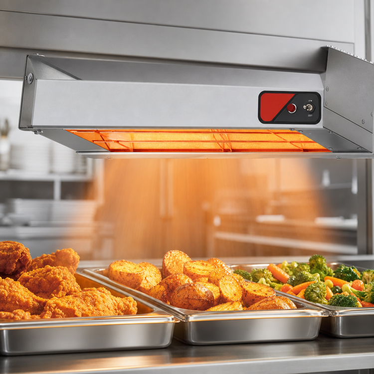Product image #3 for Nemco 24-Inch Single Lighted Infrared Strip Heater, 120V