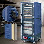 Thumbnail image #3 for Metro C5 Insulation Armour C539-MDC-L Mobile Moisture Heated Holding & Proofing Cabinet, Full-Height, 35-Pan, Dutch Clear Doors
