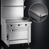 Thumbnail image #3 for Southbend Platinum Heavy Duty 32-Inch Gas Griddle Range with Thermostatic Controls and Cabinet Base