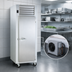 Thumbnail image #3 for Traulsen Spec-Line 1-Section Remote Reach-In Freezer, Shallow Depth, Full-Height Wide Solid Door, Stainless Steel, 19.1 Cu. Ft.
