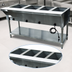 Thumbnail image #3 for Advance Tabco Triumph (Supreme) 4-Well Electric Hot Food Table with Undershelf and Cutting Board, 120V