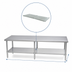 Thumbnail image #3 for Advance Tabco Galvanized Work Table Undershelf for 120 Inch W x 36 Inch D Tables