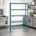 Thumbnail image #3 for EagleGard 5-Tier Stationary Wire Shelving Starter Unit, 60W x 18D x 86H, Hybrid Epoxy Finish