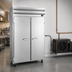 Thumbnail image #3 for Howard-McCray R-SF48 Two-Section Remote Reach-In Freezer, 48 Cu. Ft., Solid Hinged Stainless Steel Doors