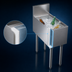 Thumbnail image #3 for Krowne Royal Series Insulated Underbar Bottle Storage/Ice Bin, 12 x 24 Inches