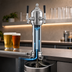 Thumbnail image #3 for Perlick Napoli Tower Air-Cooled Direct Draw Beer Dispensing Kit, 2 Faucets, Polished Chrome, Field Installation Kit
