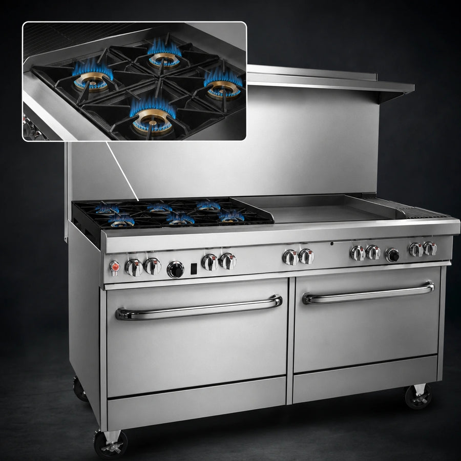 Four Pyromax Burners