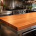 Thumbnail image #3 for Boos Block American Cherry Edge Grain Kitchen Countertop, 84 x 32 x 2-1/4 Inch, Penetrating Oil Finish