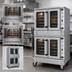 Thumbnail image #3 for Southbend Platinum Series Full-Size Double-Deck Gas Convection Oven with Independent Doors, Standard Controls, 90,000 BTU Per Deck
