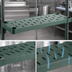 Thumbnail image #3 for Eagle Group Quik-Set 48 x 24 Inch Louvered Shelf, 16-Gauge Galvanized Steel, Green Epoxy Finish