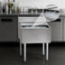 Thumbnail image #3 for Eagle Group 2200 Series Underbar Ice Bin/Cocktail Unit with Sliding Cover, 24