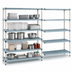 Thumbnail image #3 for MetroMax Q 5-Shelf Add-On Polymer Shelving Unit, 48