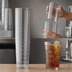 Thumbnail image #4 for Carlisle Stackable 24 oz Clear SAN Plastic Tumbler