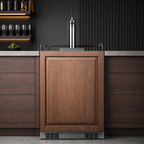 Thumbnail image #4 for Summit Commercial SBC682PNR Panel-Ready Indoor/Outdoor Beer Kegerator, 5.6 Cu. Ft., Single Tap, Built-In/Freestanding