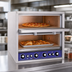 Thumbnail image #3 for Bakers Pride HearthBake Series Countertop Electric Two-Compartment Brick-Lined Pizza/Bake Oven