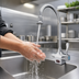 Thumbnail image #3 for Advance Tabco K-185 Hands-Free Touchless Gooseneck Electronic Deck-Mount Faucet