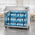 Thumbnail image #3 for True TMC-58-S-HC Mobile School Milk Cooler, Forced-Air, 16-Crate Capacity, Stainless Steel