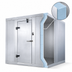 Thumbnail image #3 for AmeriKooler Outdoor Quick Ship Walk-In Cooler with Aluminum Floor and Remote R-448A Refrigeration, 7'-10