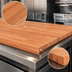 Thumbnail image #3 for Boos Block American Cherry Blended Edge Grain Kitchen Countertop, 120 x 25 x 1-1/2 Inches