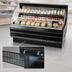 Thumbnail image #4 for Turbo Air Low-Profile Horizontal Open Display Merchandiser, 12.3 Cu. Ft., 63-3/8 Inch Wide, Self-Contained