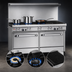 Thumbnail image #3 for Southbend Ultimate 60-Inch Gas Restaurant Range with 5 Burners, 24-Inch Charbroiler, and 2 Cabinets