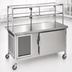 Thumbnail image #3 for Atlas Metal CATR-5 Utility Solid Top Serving Counter with Refrigerated Base