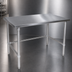 Thumbnail image #3 for John Boos Stainless Steel Work Table with Stallion Safety Edge, 108 x 48 Inches, Flat Top