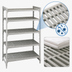 Thumbnail image #4 for Cambro Camshelving Premium 5-Tier Stationary Starter Polymer Shelving Unit, 24